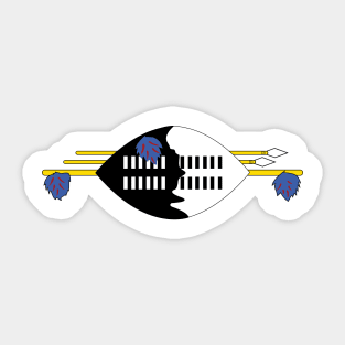 Swaziland Symbol Sticker